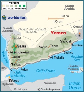 Yemen map 1